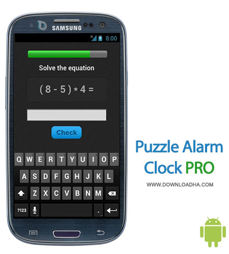 puzzle alarm clock pro android نرم افزار ساعت زنگدار Puzzle Alarm Clock Pro 1.3.9   اندروید 
