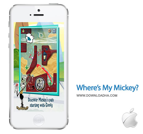 wheres my mickey iphone بازی زیبا و سرگرم کننده Wheres My Mickey? 1.0.2   آیفون 