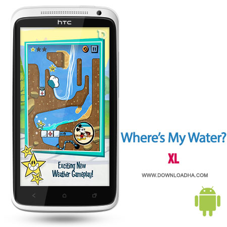 wheres my water xl android بازی زیبا و سرگرم کننده Wheres My Mickey? XL 1.0.2   اندروید 