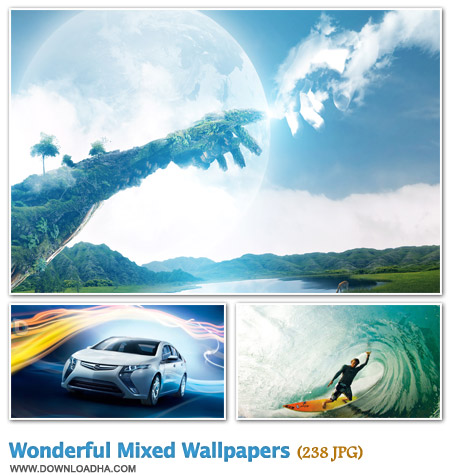 WallWMW مجموعه 238 والپیپر زیبا با موضوعات گوناگون Wonderful Mixed Walpapers