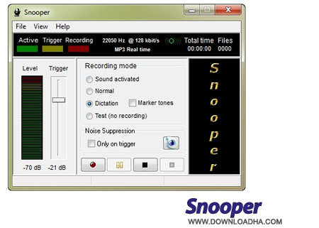 ضبط همه صداهای سیستم با نرم افزار Snooper