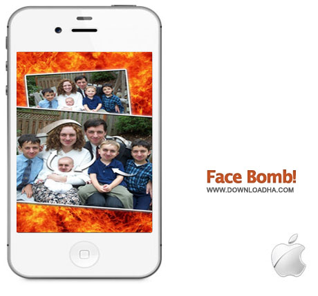 Face Bomb! برنامه شوخی با چهره ها Face Bomb! 1.4   آیفون و آیپد